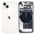 Product Заден капак с MagSafe с лента светкавица и стъкла камера Iphone 14 White image