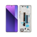 Product Оригинален дисплей Xiaomi Redmi Note 13 Pro Plus 5G / Note 14 Pro Plus 5G - С РАМКА | SERVICE PACK| White image