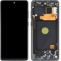 Product Оригинален дисплей Samsung Galaxy Note 10 Lite SM-N770F - с рамка | SERVICE PACK | black image