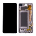 Product Оригинален дисплей Samsung Galaxy S10 Plus SM-G975F - с рамка | SERVICE PACK | black image
