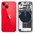 Product Заден капак с MagSafe с лента светкавица и стъкла камера Iphone 14 Plus Red image