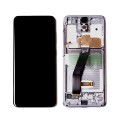 Product Оригинален дисплей Samsung Galaxy S20 SM-G980 - с рамка | SERVICE PACK | black image