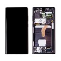 Product Оригинален дисплей Samsung Galaxy S22 Ultra SM-S908F - с рамка | SERVICE PACK | black image