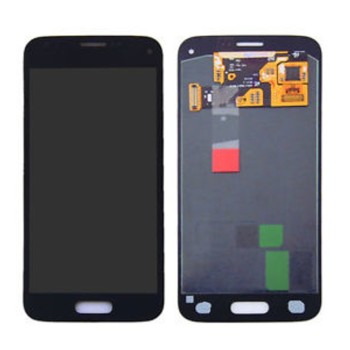 Product Оригинален дисплей Samsung Galaxy S5 SM-G900F - с рамка | SERVICE PACK | silver image
