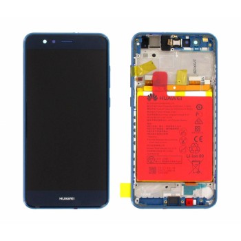 Product Оригинален дисплей P10 Lite WAS-LX1- с рамка | SERVICE PACK | blue + Батерия image