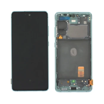 Product Висококачествен дисплей Samsung Galaxy S20 FE 4G SM-G780F - с рамка | COPY OLED | green mint image