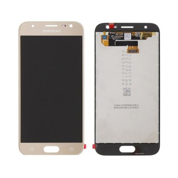 Product Оригинален Дисплей Samsung Galaxy J3 2017 SM-J330F - без рамка | SERVICE PACK | Gold image