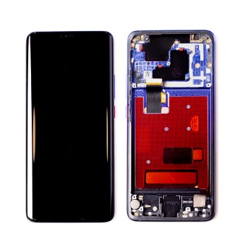 Product Оригинален дисплей Huawei Mate 20 Pro LYA-L09 - с рамка | SERVICE PACK | Aurora image