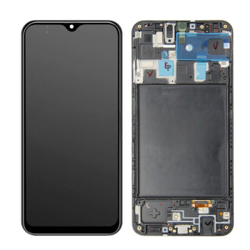 Product Оригинален дисплей Samsung Galaxy A20 SM-A205 - с рамка | SERVICE PACK image