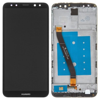 Product Оригинален дисплей Huawei Mate 10 Lite RNE-Lxx - с рамка | SERVICE PACK | black image