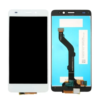 Product Оригинален дисплей Huawei Honor 7 Lite NEM-L21 - без рамка | SERVICE PACK | white image