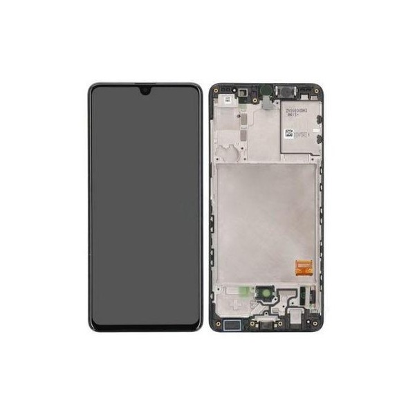 Оригинален дисплей Samsung A41 SM-A415 - с рамка | SERVICE PACK main image