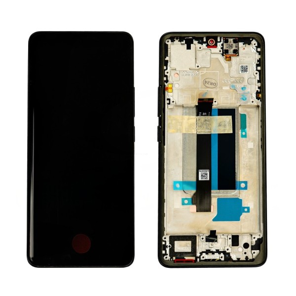 Оригинален дисплей Xiaomi Redmi Note 13 Pro Plus 5G / Note 14 Pro Plus 5G - С РАМКА | SERVICE PACK| Black main image